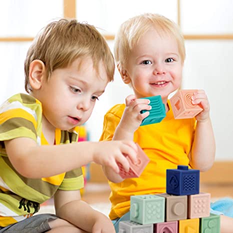 Soft Texture Baby Blocks