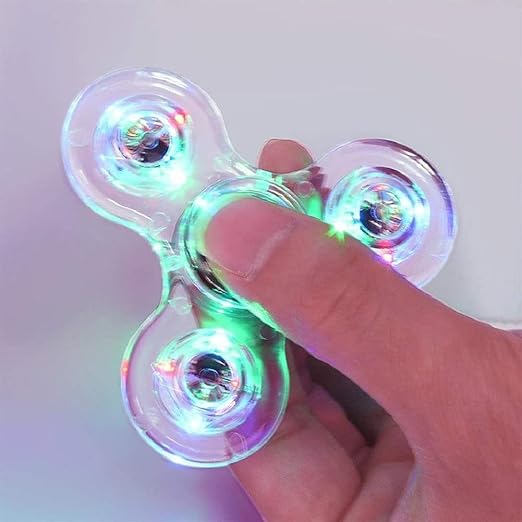 Spinner with LED Light