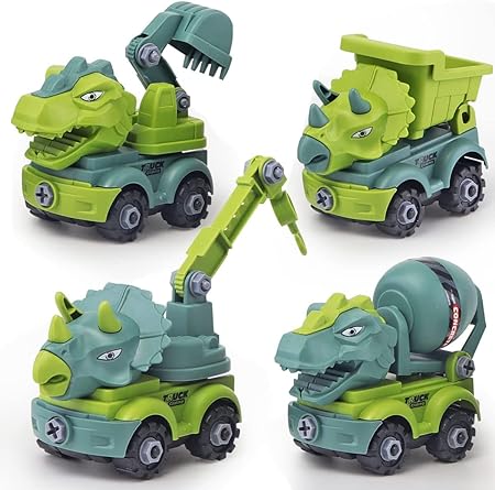 DIY Dinosaur Construct Truck