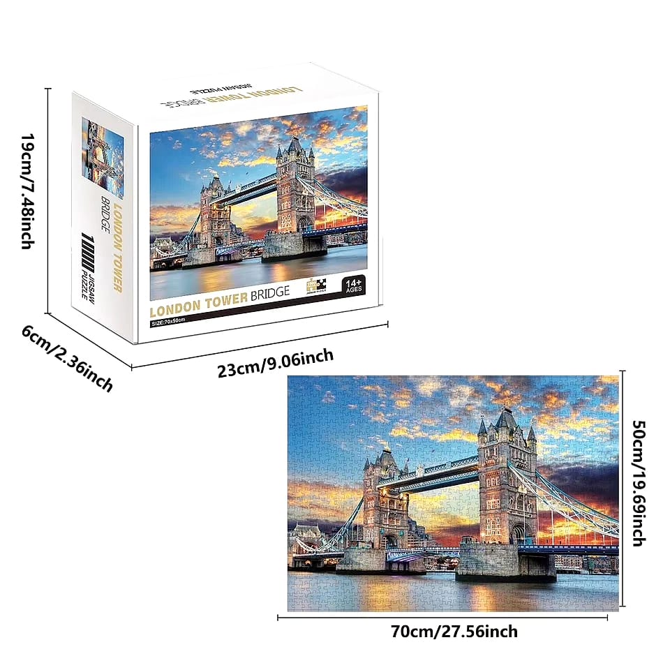 1000pcs Puzzle (London Bridge)
