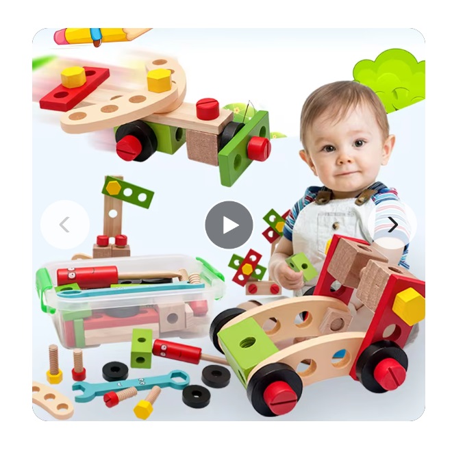 Wooden Handyman Pretend Play