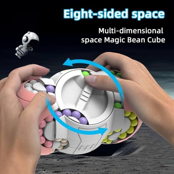 8-sided Rotating Bean Cube