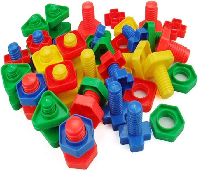 Big  Montessori Screw and Nut set