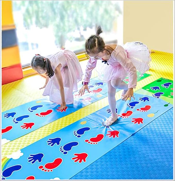Hand-foot Hopscotch Game