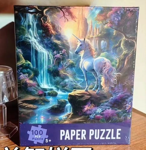 100pcs Puzzle-Unicorn