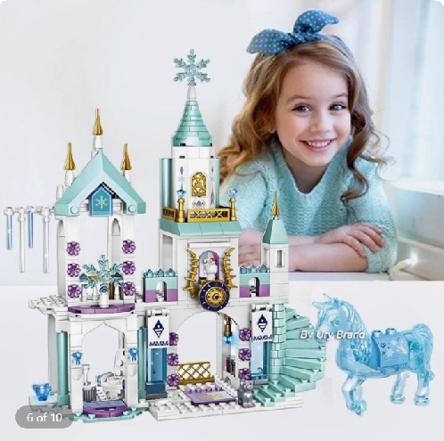 Snow Horse Figures Building Blocks